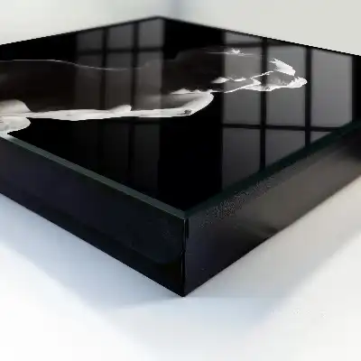 Sculpture lumineuse de jeu d'ombres et de lumière
