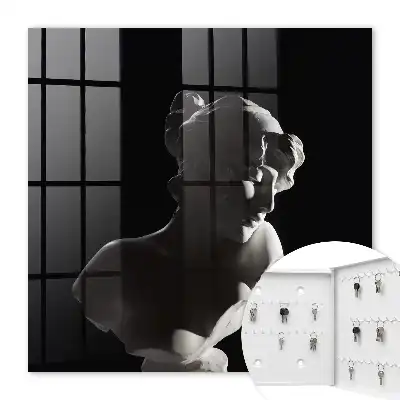 Sculpture lumineuse de jeu d'ombres et de lumière