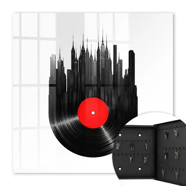 La musique de la ville des disques vinyles