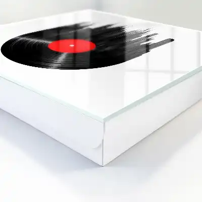 La musique de la ville des disques vinyles