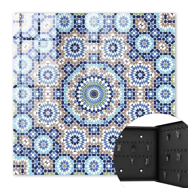 Mosaïque orientale à motifs géométriques
