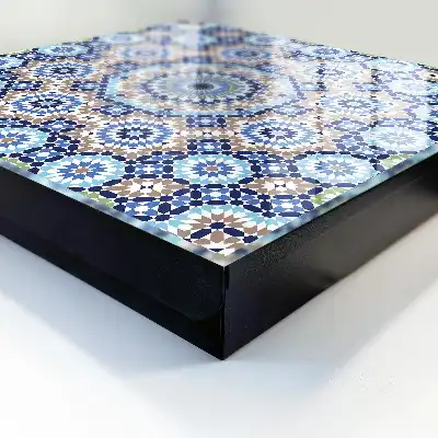 Mosaïque orientale à motifs géométriques