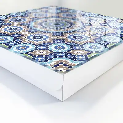 Mosaïque orientale à motifs géométriques