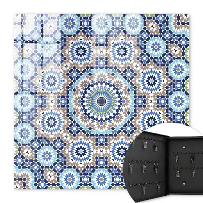 Mosaïque orientale à motifs géométriques