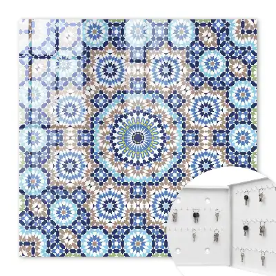 Mosaïque orientale à motifs géométriques