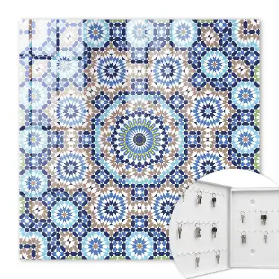 Mosaïque orientale à motifs géométriques