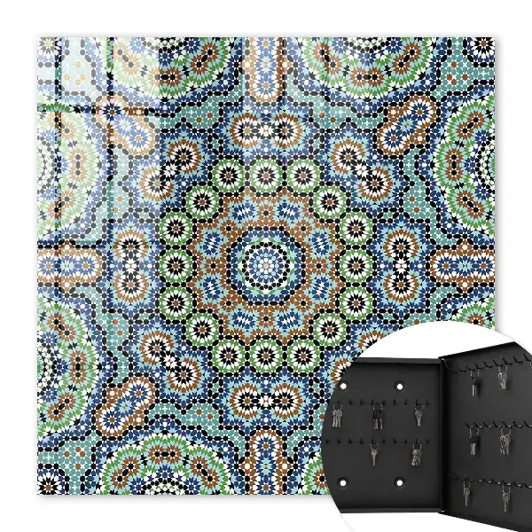 Mosaïque aux couleurs intenses