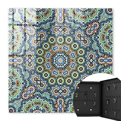 Mosaïque aux couleurs intenses