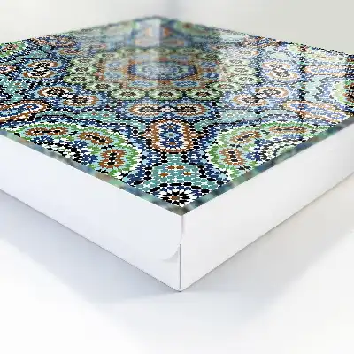 Mosaïque aux couleurs intenses