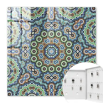 Mosaïque aux couleurs intenses
