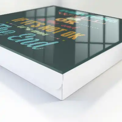 Message positif et composition énergique