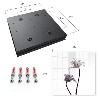 Fleurs minimalistes sur fond clair