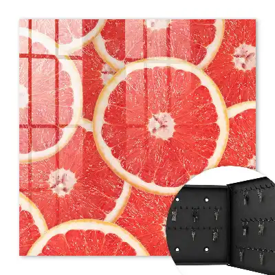 Tranches de pamplemousse fraîches