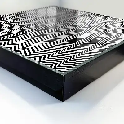 Lignes de contraste dynamiques en zigzag