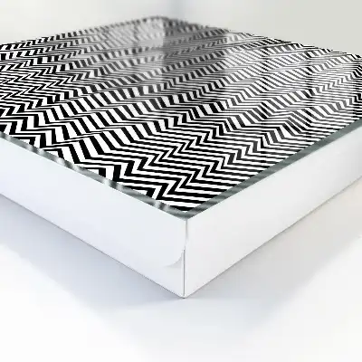 Lignes de contraste dynamiques en zigzag