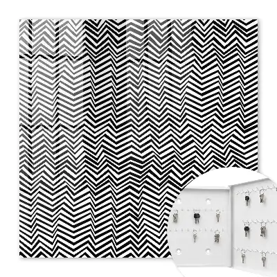 Lignes de contraste dynamiques en zigzag