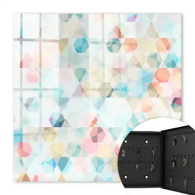 Motifs géométriques pastel