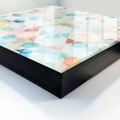 Motifs géométriques pastel