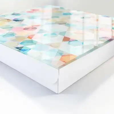 Motifs géométriques pastel