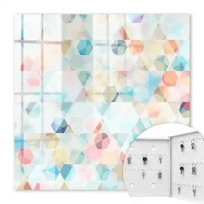 Motifs géométriques pastel