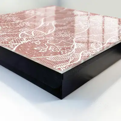 Dentelle élégante à motifs floraux