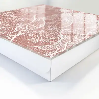 Dentelle élégante à motifs floraux