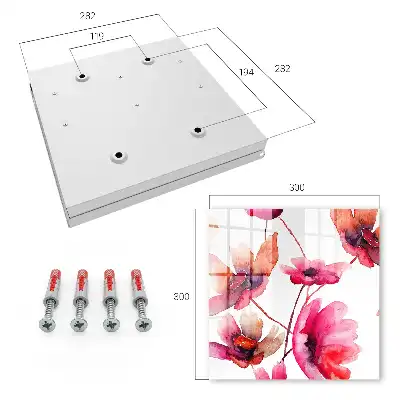 Fleurs à l'aquarelle dans des tons délicats