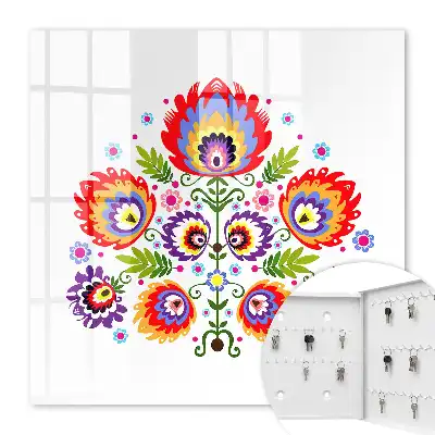 Fleurs de style folklorique