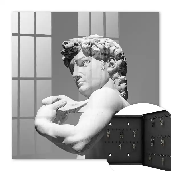 Élégance classique sur fond gris
