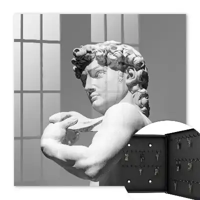Élégance classique sur fond gris