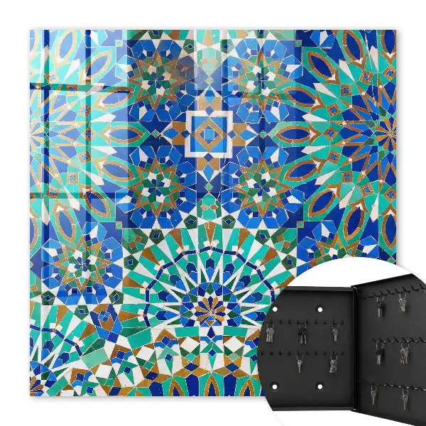 Motifs géométriques en mosaïque