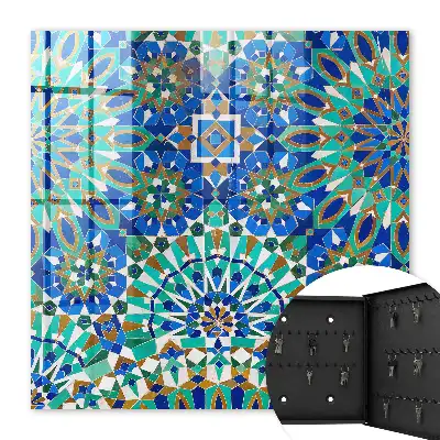 Motifs géométriques en mosaïque