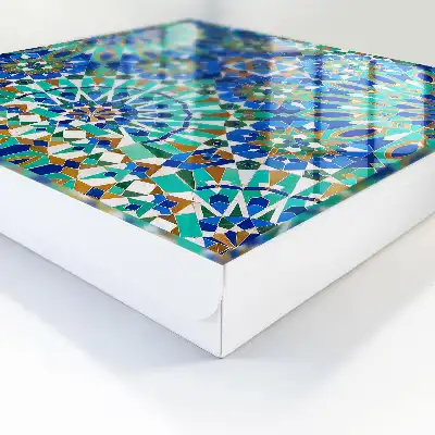 Motifs géométriques en mosaïque