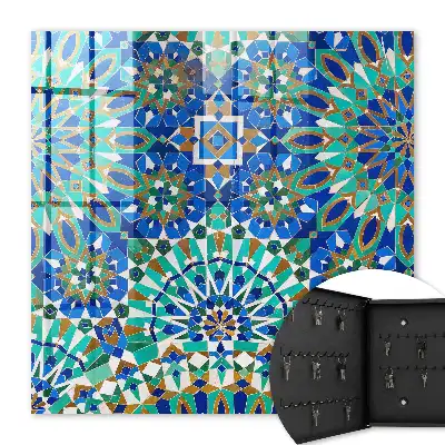 Motifs géométriques en mosaïque
