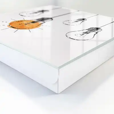 Ampoules créativité et simplicité