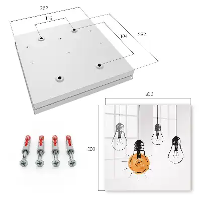 Ampoules créativité et simplicité