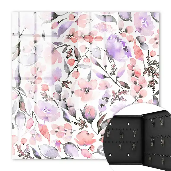 Bouquet de fleurs aux tons pastel