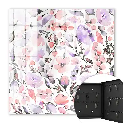 Bouquet de fleurs aux tons pastel