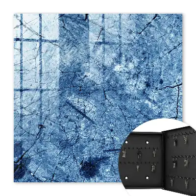 Texture aux tons bleus