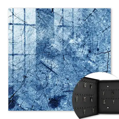 Texture aux tons bleus