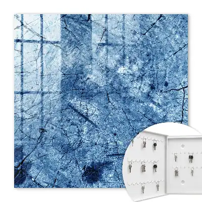 Texture aux tons bleus