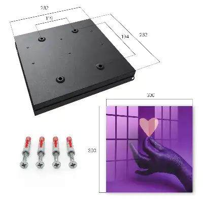 L'amour violet, contraste des émotions