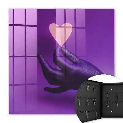 L'amour violet, contraste des émotions