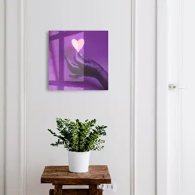 L'amour violet, contraste des émotions