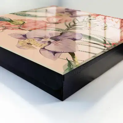 Élégance exotique avec des feuilles vertes