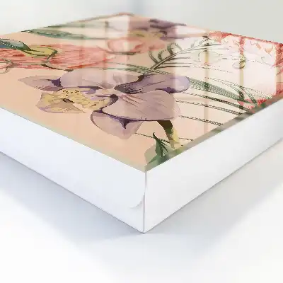 Élégance exotique avec des feuilles vertes