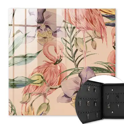 Élégance exotique avec des feuilles vertes