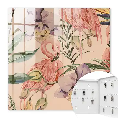 Élégance exotique avec des feuilles vertes