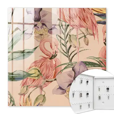 Élégance exotique avec des feuilles vertes