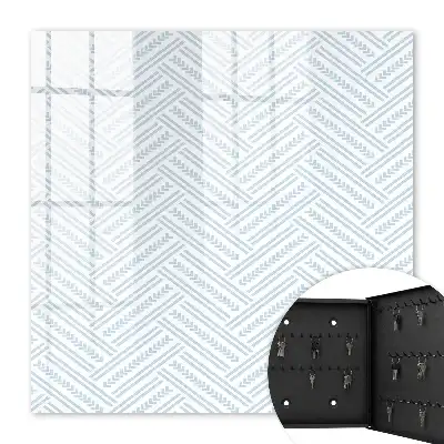Motif à chevrons subtil